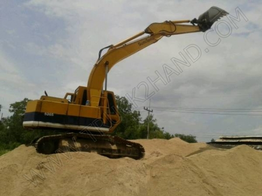 รถแบคโฮ ยี่ห้อ SUMITOMO S265 120 รถแบคโฮ ยี่ห้อ SUMITOMO S265 120