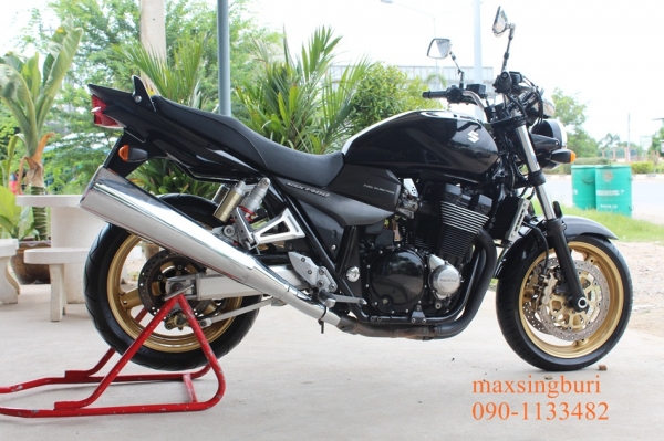 แม็กสิงห์บุรี//SUZUKI GSX 1400 ปี2007 สภาพสวยใส เดิมๆ ทะเบียนแท้โอนขนส่ง 265000 ด่วน