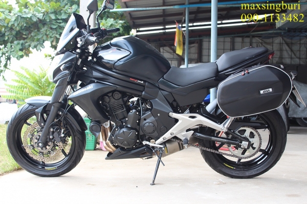 แม็กสิงห์บุรี//KAWASAKI ER6N 650 ปี2013 สภาพสวย วิ่ง6พันโล ของแต่งเพียบ 259000 (รับเทิร์น)