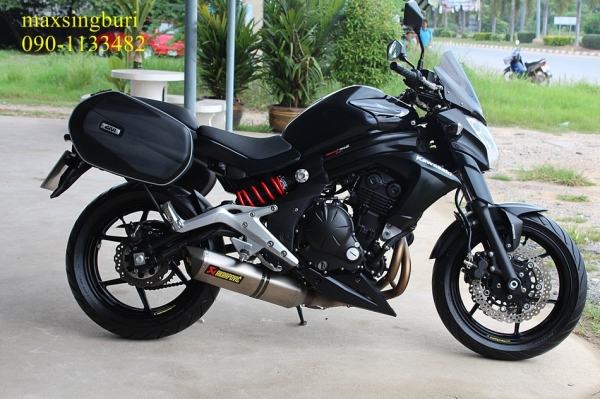 แม็กสิงห์บุรี//KAWASAKI ER6N 650 ปี2013 สภาพสวย วิ่ง6พันโล ของแต่งเพียบ 259000 (รับเทิร์น)