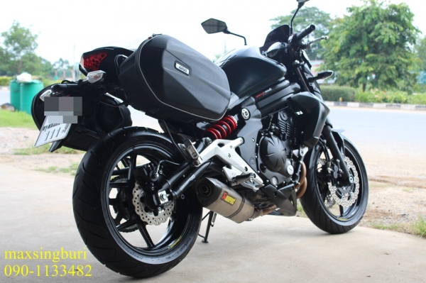 แม็กสิงห์บุรี//KAWASAKI ER6N 650 ปี2013 สภาพสวย วิ่ง6พันโล ของแต่งเพียบ 259000 (รับเทิร์น)