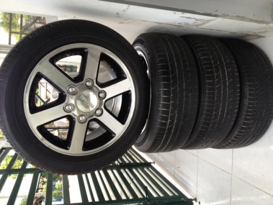 แมกอีซุ 6 รูไฮแลนเดอร์ ยาง205/55/16 แมกอีซุ 6 รูไฮแลนเดอร์ ยาง205/55/16