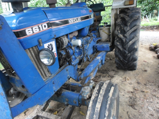 รถไถ่นาฟอดร์  6610  แท้เต็มตัว  พร้อมใช้งาน อุปกรณ์  จาน 7  ดันหน้า  เล่มทะเบียนพร้อม  นาทีทอง