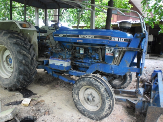 รถไถ่นาฟอดร์  6610  แท้เต็มตัว  พร้อมใช้งาน อุปกรณ์  จาน 7  ดันหน้า  เล่มทะเบียนพร้อม  นาทีทอง