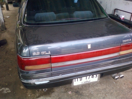 TOYOTA 2.0 ติดตั้งแก๊สแล้ว  ลงเล่มแล้ว ทะเบียนพร้อมโอน