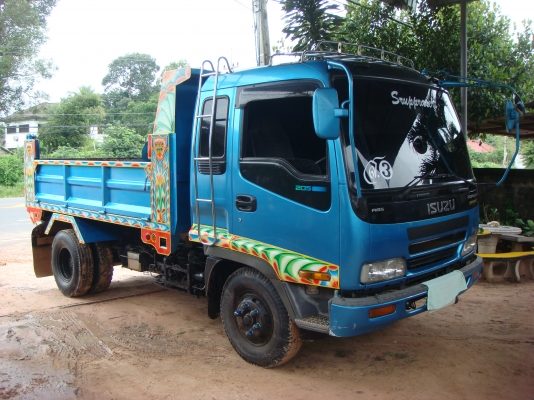 ขายรถ 6 ล้อดัมพ์ ISUZU Deca 205HP