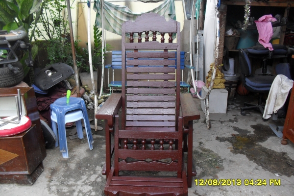 ขายเก้าอี้ม้าโยกไม้สัก