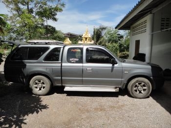 2006 FORD, RANGER 2.5 XL SUPERCAB สีเทา เกียร์ธรรมดารถบ้านไม่มีชนยางใหม่ ไม่มีทำสี 2006 FORD, RANGER 2.5 XL SUPERCAB สีเทา เกียร์ธรรมดารถบ้านไม่มีชนยางใหม่ ไม่มีทำสี