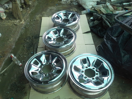 ขายล้อกะทะเหล็กSR5 ขอบ 16