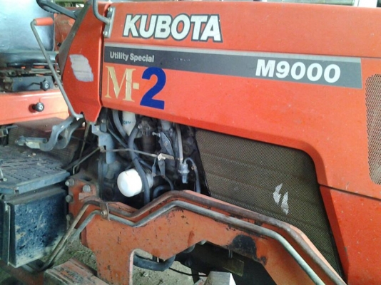 ขายรถไถคูโบต้า M9000 2เพลา มีดันหน้า และผา่น7 มีทะเบียน ทำงาน2662 ชั่วโมง ขายรถไถคูโบต้า M9000 2เพลา มีดันหน้า และผา่น7 มีทะเบียน ทำงาน2662 ชั่วโมง