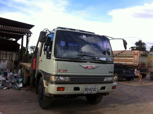 ขายด่วน รถเทเลอร์ 2 เพลา HINO FM3H หัวไฮเทค ภายในครบ เครื่อง HO7D 195 เดิม คัชชีสวยมาก