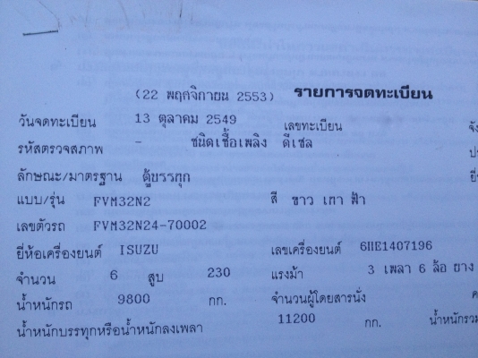 รถอิซูซุ 10 ล้อ ตู้เย็น FVZ 230 แรงม้า สนใจติดต่อ 081 - 6079515 รถอิซูซุ 10 ล้อ ตู้เย็น FVZ 230 แรงม้า สนใจติดต่อ 081 - 6079515