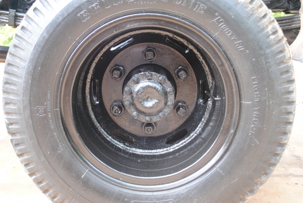 ขายหกล้อหนุ่มทางหลวง จอมพลัง 110 ฝาดำ