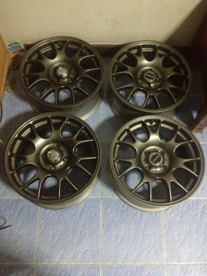 ขายล้อลายBBS ขอบ16 กว้าง7 4/100 สวยมากครับ ถูกๆ 8500.-