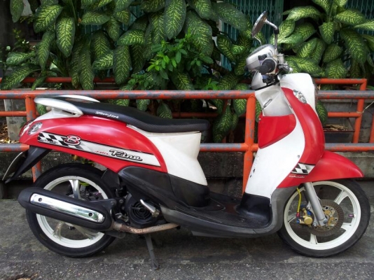 ขาย FINO ลายหมากรุกปี50 ล้อMAX เครื่องเดิมๆ ไม่ดัง