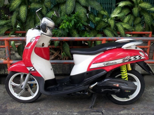 ขาย FINO ลายหมากรุกปี50 ล้อMAX เครื่องเดิมๆ ไม่ดัง