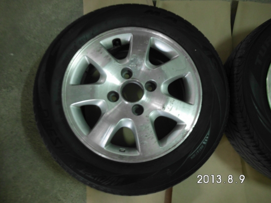 ล้อแม็กเดิม honda accord งูเห่าลายไมเนอร์ 1 ชุด พร้อมยาง