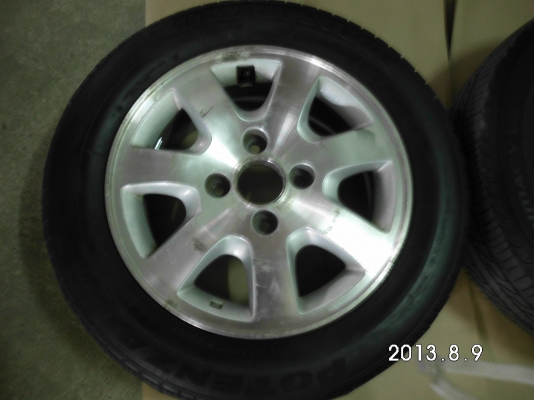 ล้อแม็กเดิม honda accord งูเห่าลายไมเนอร์ 1 ชุด พร้อมยาง