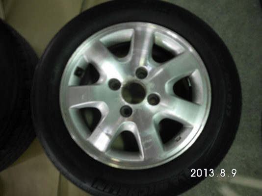 ล้อแม็กเดิม honda accord งูเห่าลายไมเนอร์ 1 ชุด พร้อมยาง