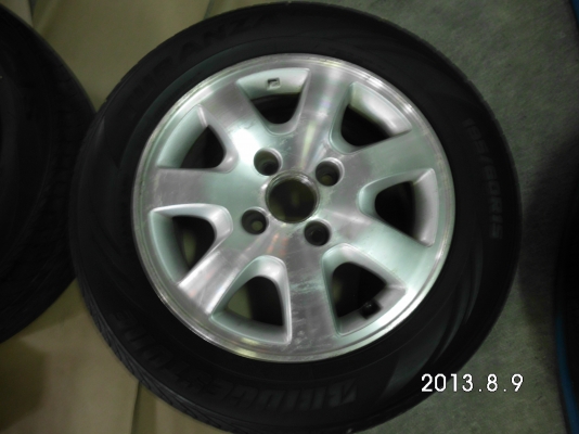 ล้อแม็กเดิม honda accord งูเห่าลายไมเนอร์ 1 ชุด พร้อมยาง