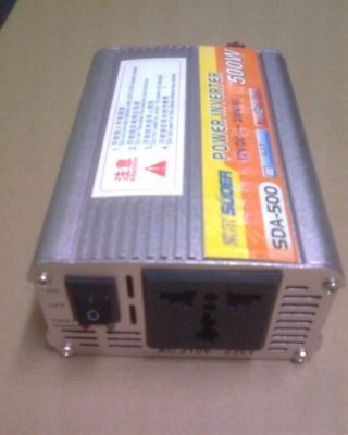 เครื่องแปลงไฟรถ12V เป็นไฟฟ้าบ้าน