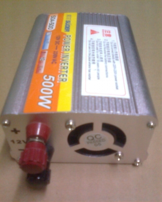 เครื่องแปลงไฟรถ12V เป็นไฟฟ้าบ้าน