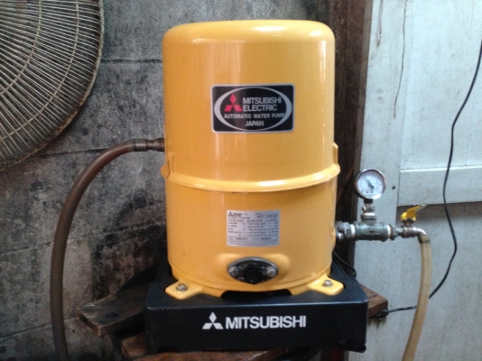 ขายปั้มน้ำอัตโนมัติ Mitsubishi 150 W สภาพสวยมาก ผลิตปี 2551 พร้อมใช้งาน รับประกันคุณภาพ ดูประวัติการขายผมได้ครับ