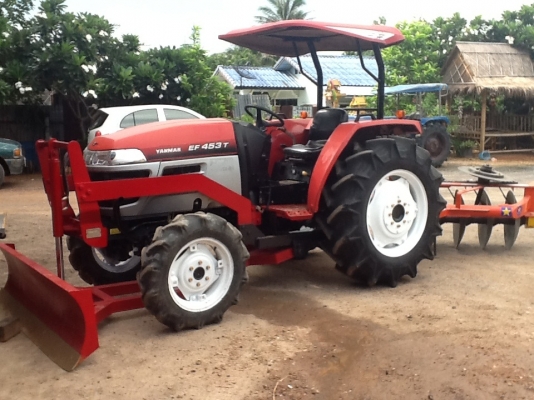 ยันร์ม่า EF453T 4 WD 2 เพลา ใบมีดหน้า ผาน 6x24 ทำงาน 1054 ชั่วโมง