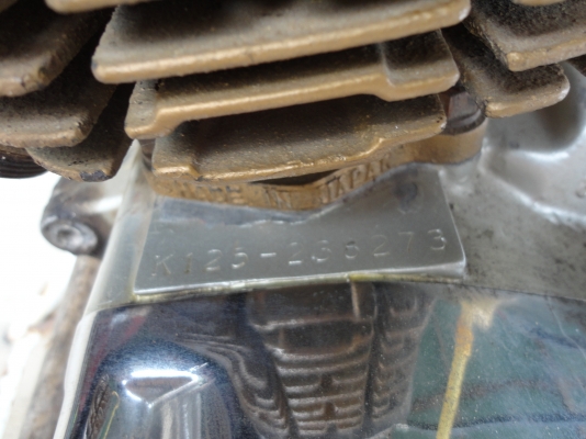 ขอบคุณ พ.เสือ ขายเครื่องยนต์  SUZUKI K-125 ระบบ CDIใช้งานได้โอนได้โทร.081-005-8785