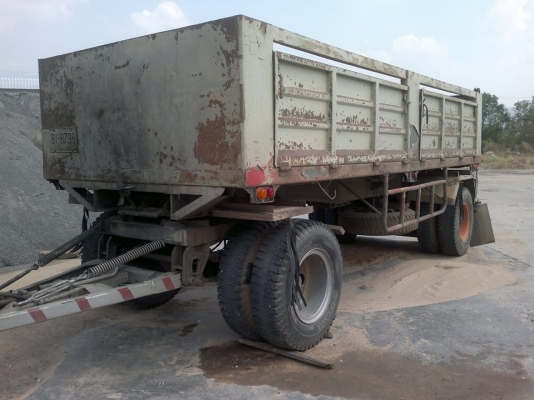 ขายด่วน  รถสิบล้อสองเพลาดัมพ์  พ่วง  แม่-ลูก  HINO  FM  1M  ใส่เครื่อง   320  พร้อมใช้งาน