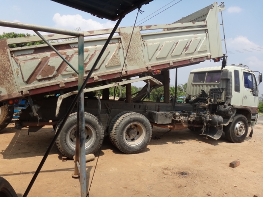 ขายด่วน  รถสิบล้อสองเพลาดัมพ์  พ่วง  แม่-ลูก  HINO  FM  1M  ใส่เครื่อง   320  พร้อมใช้งาน