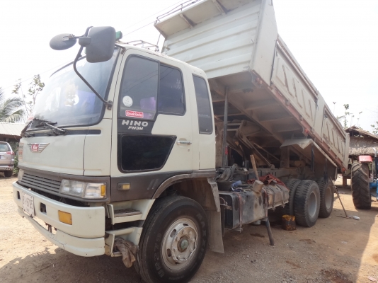 ขายด่วน  รถสิบล้อสองเพลาดัมพ์  พ่วง  แม่-ลูก  HINO  FM  1M  ใส่เครื่อง   320  พร้อมใช้งาน