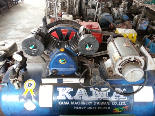 ขายปั้มลมขนาด3 hpถัง200ลิตร ไฟฟ้า 220 v ไฟบ้านคับ สีเดิมๆไม่พ่น  28,000 คับสนใจโทร089-8374018