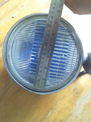 โคมไฟหน้า 7 นิ้ว แนวชอปเปอร์