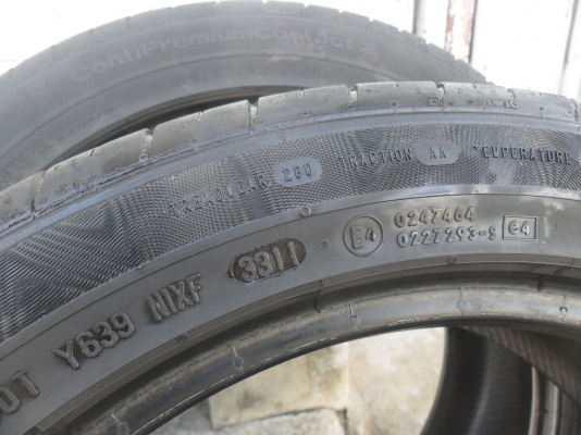 ยาง Continental 195/50R16 ปี11 สวยๆ 4 เส้น ราคา 2200 บาท
