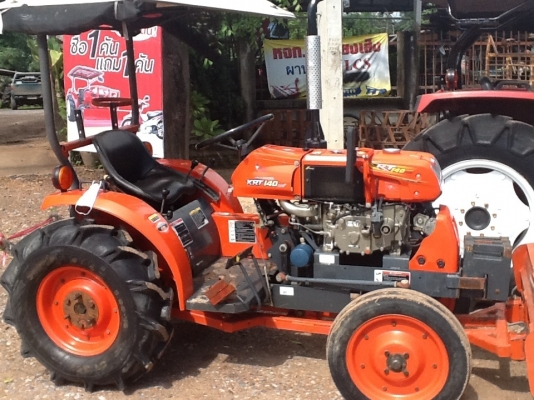 คูโบต้า KRT140 พลัส ใบมีดตราช้าง รถไร่สวยๆๆครับ พร้อมใช้งาน