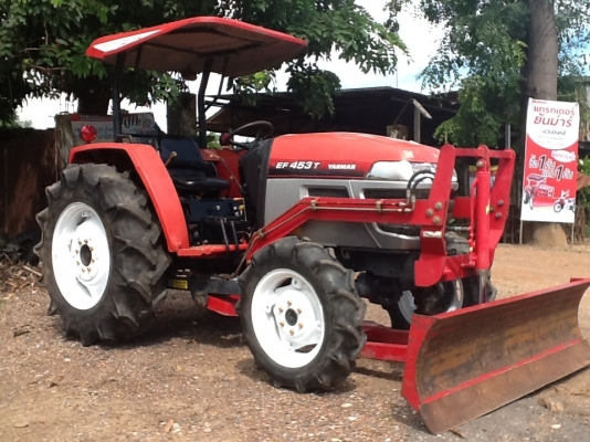 ยันร์ม่า EF453T 4 WD 2 เพลา พร้อมใบมีดหน้า สภาพดีๆทำงาน 654 ชั่วโมง