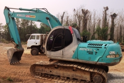 ขาย..รถแบคโฮ KOBELCO SK200 M5 ระบบไฟฟ้าครบ มีแอร์เย็นฉ่ำ ช่วงล่าง 90\% เอวแน่น รถสวยมีทะเบียน.