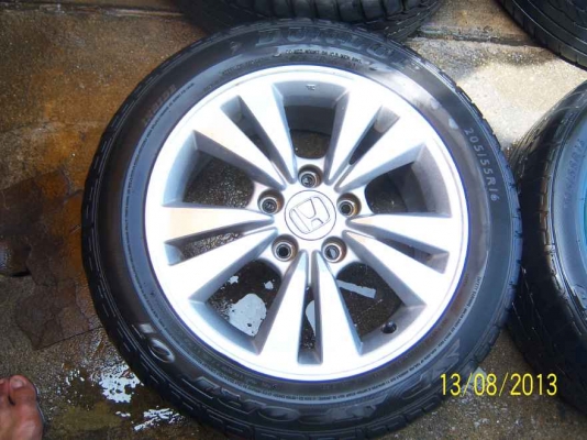 แม็ก ขอบ 16 Honda พร้อมยาง