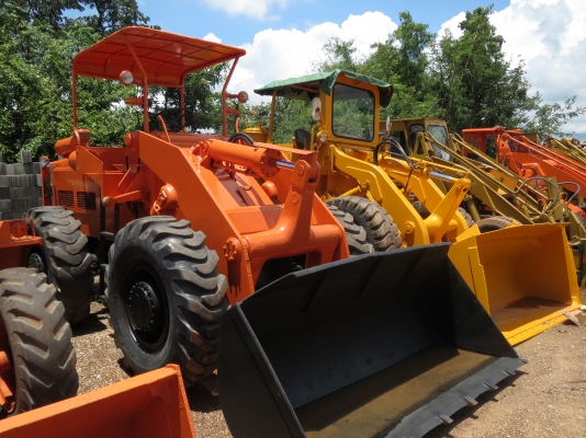 รถตักล้อยาง Toyata STD35  เอวอ่อน เครื่องแน่น