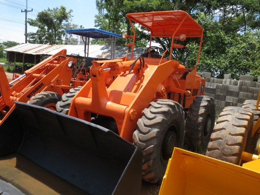 รถตักล้อยาง Toyata STD35  เอวอ่อน เครื่องแน่น