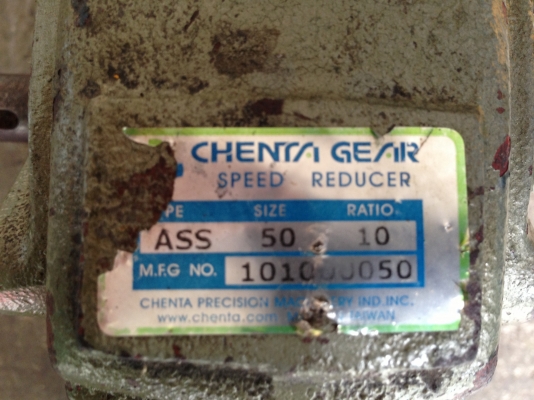 ขายหัวเกียร์ทดรอบ Chenta เบอร์ 50 อัตราทด 1:10 สภาพสวย พร้อมใช้งาน