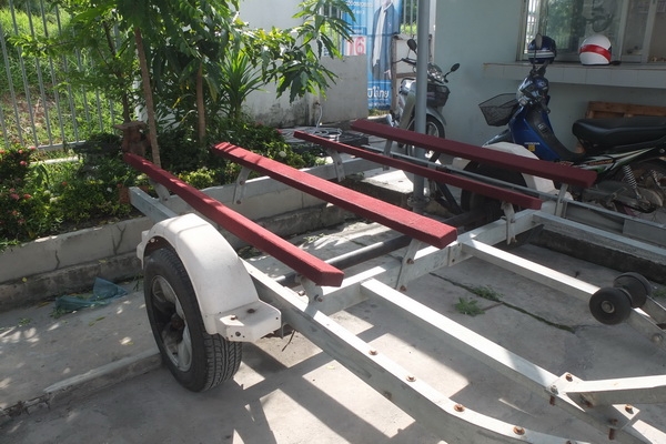 ขายเทร์เลอร์คู่ ใส่เรือ 4 stroke