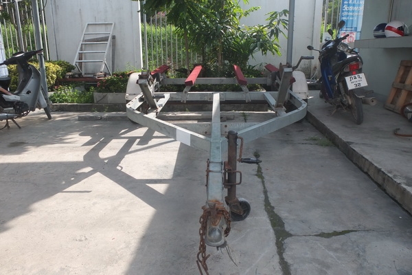 ขายเทร์เลอร์คู่ ใส่เรือ 4 stroke