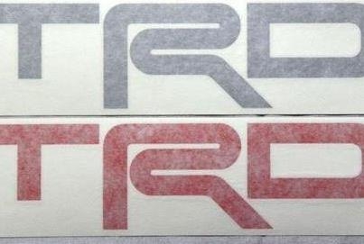 ขายสติกเกอร์ท้ายกะบะรถ vigo Prerunner  4*4  TRD เเท้