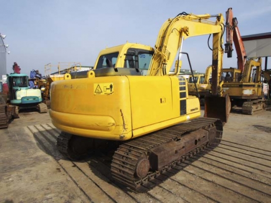 รถแบคโฮ 1991 Komatsu PC130-6E เครื่องจักรมือสองนำเข้าจากต่างประเทศ พร้อมใช้งาน เอกสารพร้อมโอน ชั่วโมงทำงาน 6,6613 ชม.