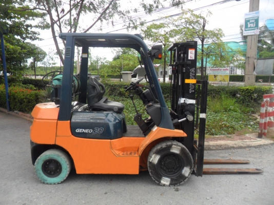 ขายด่วน รถโฟล์คลิฟท์ TOYOTA 7FG20 ติดตั้งแก็ส