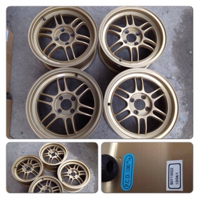 ขายแม็กมือ2 RPF 1 สีทอง ขอบ15 4รู100 กว้าง 7ราคา 7,300 บาทถูก