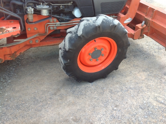 ปัญญาแทรคเตอร์มาแล้ว...จัดมาให้คับรถไร่ ไม่เคยลงน้ำ สีเดิมๆ คูโบต้า L3408 DI พร้อมใบมีดตราช้าง พร้อมผาน CMT 6x22