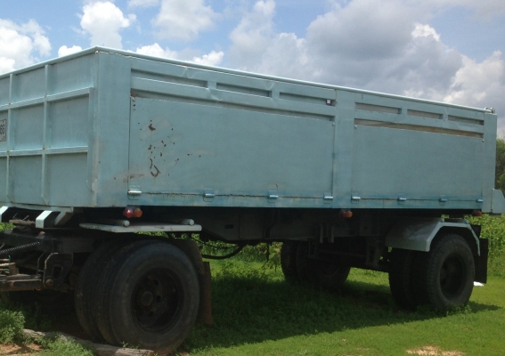 ISUZU ROCKY เครื่อง 360 HP 6WA1 รถพ่วงแม่+ลูก กระบะดั๊มพ์ 12 ตันสภาพดีไม่มีผุกร่อน ลูก 2 เพลาดั๊มพ์ความยาว 6 เมตร เครื่องแห้งแรงดีมากครับ ภายในเก๋งคอนโซลสวยครบพร้อม พวงมาลัยเพาเวอร์ ระบบเบรคทริ๊ปฟี้ครบ ช่วงล่างยางสภาพดี 70\% ทั้งแม่ลูกพร้อมใช้งาน เอกสารทะเ